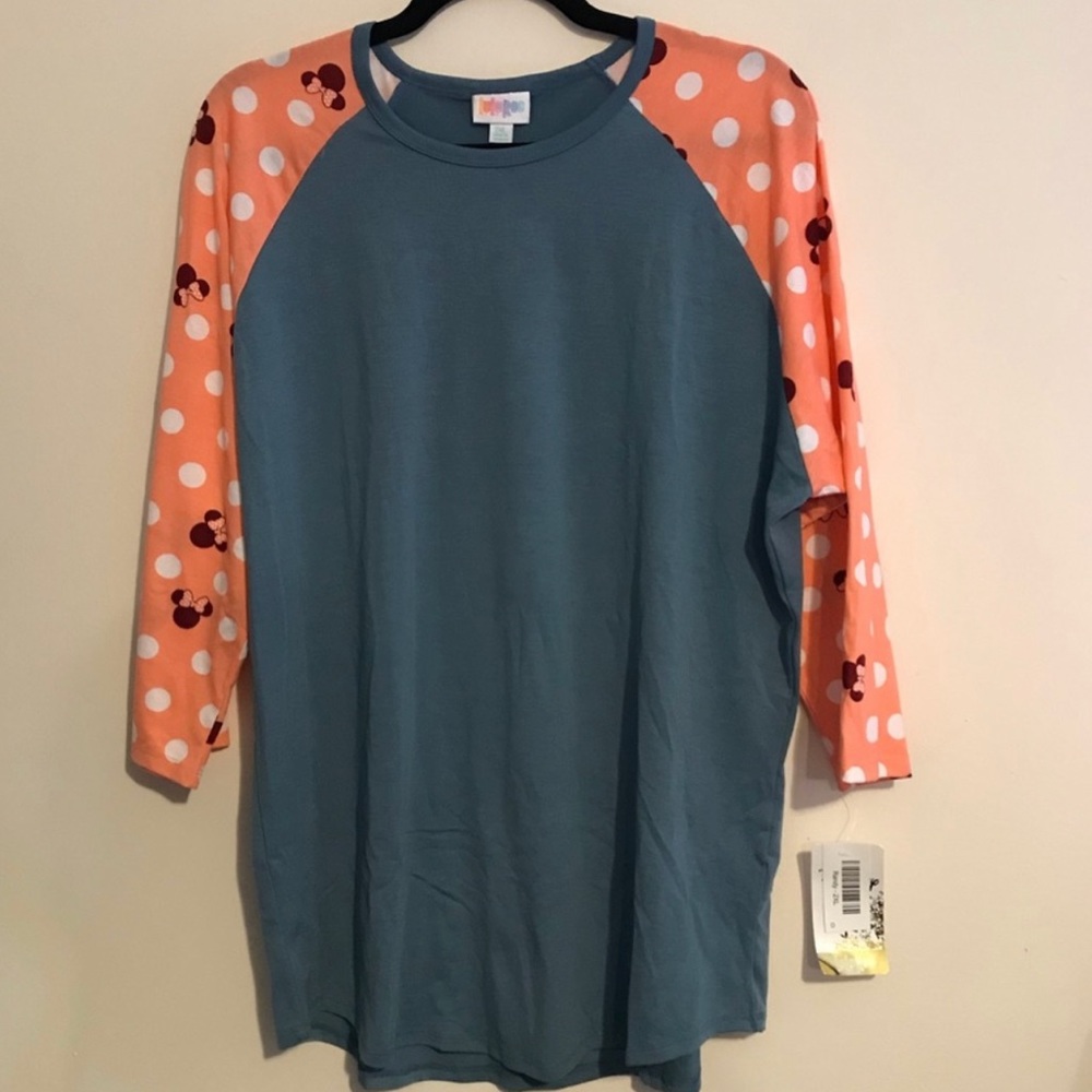 ➕BNWT Disney/LLR 2X Randy Blue w/ Polka Dot Minnie